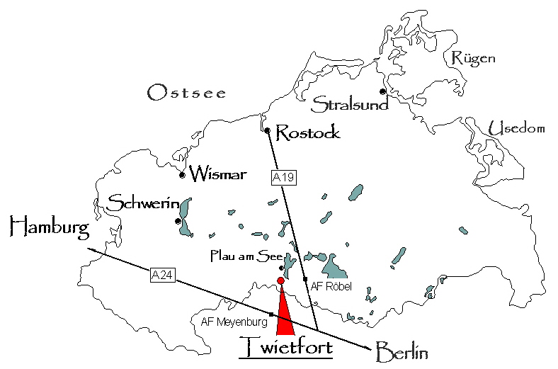 Karte Mecklenburg
